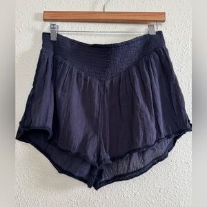 Intimately x Free People | Lucky in Love Shorts in Black 100% Cotton - Size L